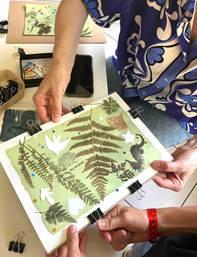 atelier cyanotype cyrielle grassi auvergne